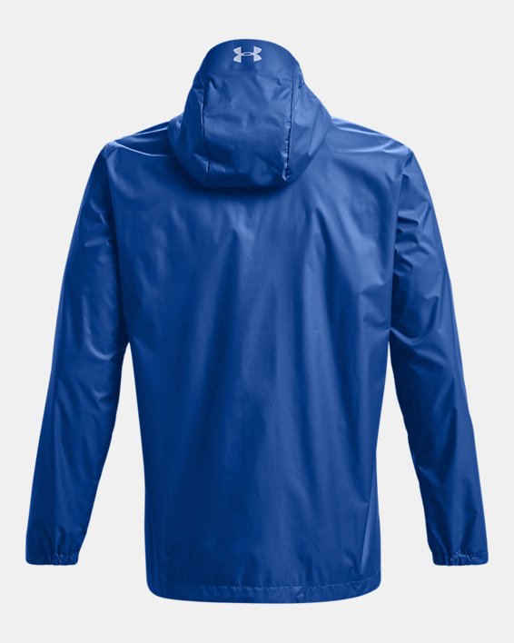 Men's UA Storm Forefront Rain Jacket, Blue, pdpMainDesktop image number 6